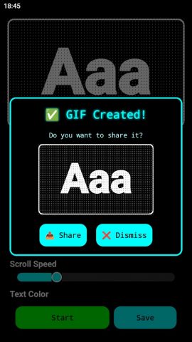 LED Banner — Scrolling Text для Android — скриншот 3