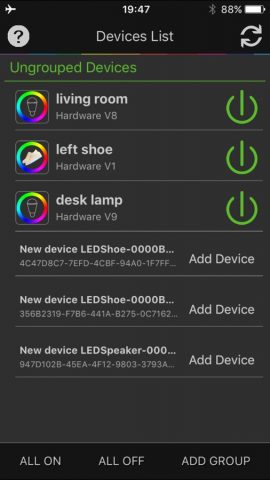 LED Magic Blue для iOS — скриншот 1