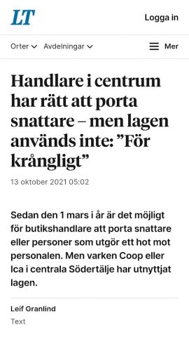 LT Södertälje для Android — скриншот 1