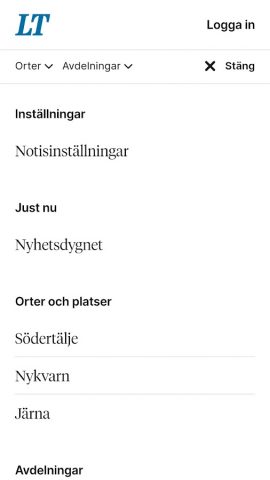 LT Södertälje для Android — скриншот 3