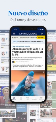 La Vanguardia для iOS — скриншот 1
