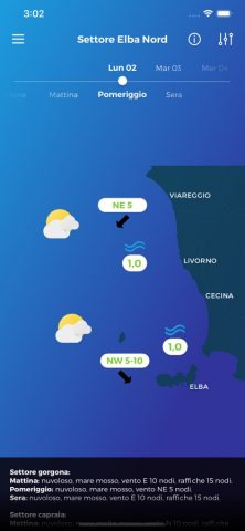 LaMMA Meteo для iOS — скриншот 4