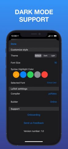 LaTeX Editor Tex Pro для iOS — скриншот 5