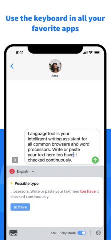LanguageTool — Grammar Checker для iOS — скриншот 5