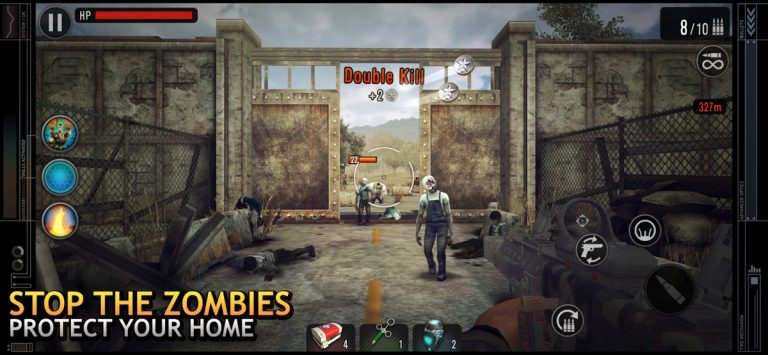 Last Hope Sniper — Zombie War для iOS — скриншот 1