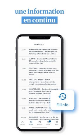 Le Progrès, l’actu en continu для Android — скриншот 2