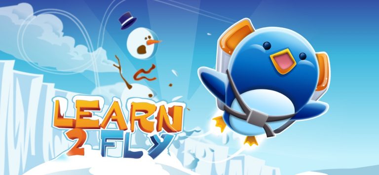 Learn 2 Fly: Полет пингвина для iOS — скриншот 1
