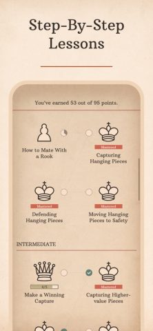 Learn Chess with Dr. Wolf для iOS — скриншот 3