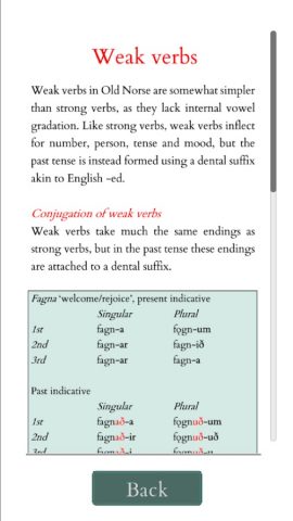 Learn Old Norse для Android — скриншот 3