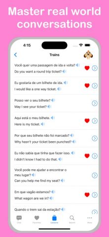 Learn Portuguese + для iOS — скриншот 3