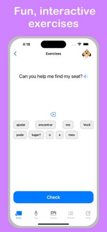 Learn Portuguese + для iOS — скриншот 5