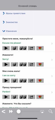 Learn Russian Phrases / Words для iOS — скриншот 2