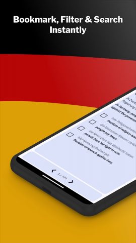 Leben in Deutschland Test Pro для Android — скриншот 5