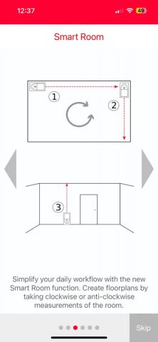 Leica DISTO Plan для iOS — скриншот 3