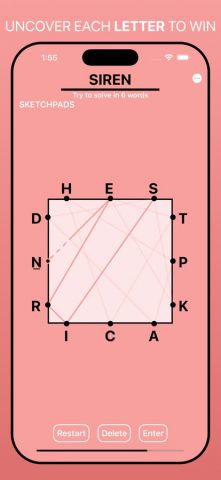 Letter Box — Word Boxed Game для iOS — скриншот 1