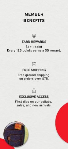 Levi’s — Shop Denim & More для Android — скриншот 2