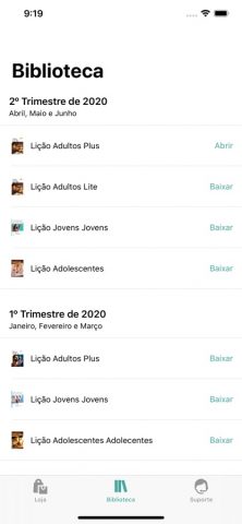 Lição da Escola Sabatina для iOS — скриншот 4