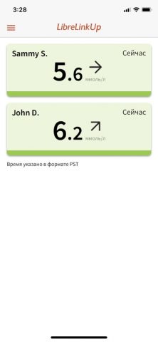 LibreLinkUp-RU для iOS — скриншот 3