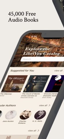 LibriVox Audiobooks для iOS — скриншот 1
