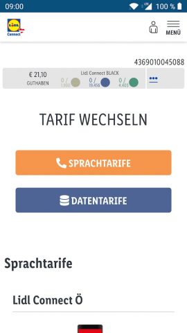 Lidl Connect App для Android — скриншот 2