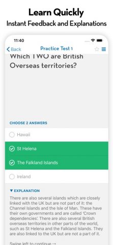 Life in the UK 2026 Test Prep для iOS — скриншот 4