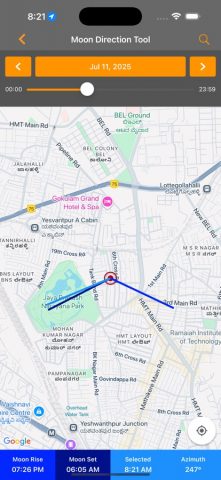 Light Pollution Map — Dark Sky для iOS — скриншот 4