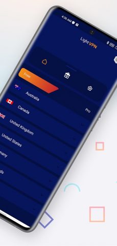 Light VPN: Быстрый VPN для Android — скриншот 5