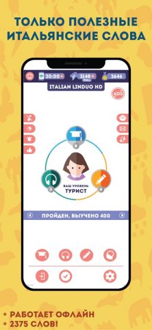 LinDuo: Учить Итальянский Язык для iOS — скриншот 2