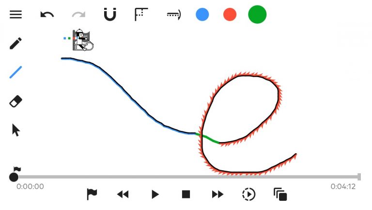 Line Rider для Android — скриншот 5