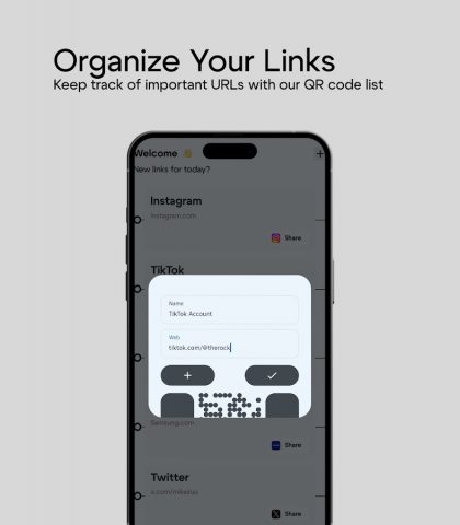 Linkify: Share Socials для Android — скриншот 4