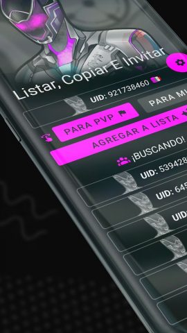 Listar, Copiar E Invitar для Android — скриншот 1