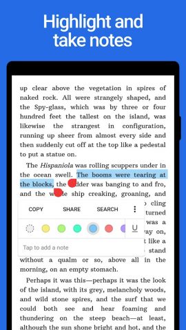 Lithium: EPUB Reader для Android — скриншот 2
