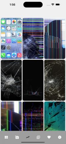 Live Broken Screen — Wallpaper для iOS — скриншот 1