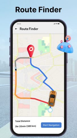 Live Satellite View GPS Map для Android — скриншот 1