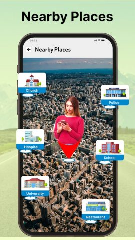 Live Satellite View GPS Map для Android — скриншот 3