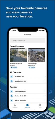 Live Traffic NSW для iOS — скриншот 3