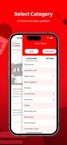 LiveLaw для iOS — скриншот 2