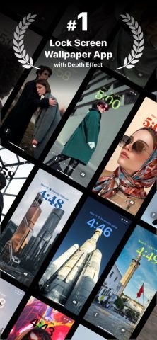 Lockd Lock Screen Wallpapers для iOS — скриншот 1