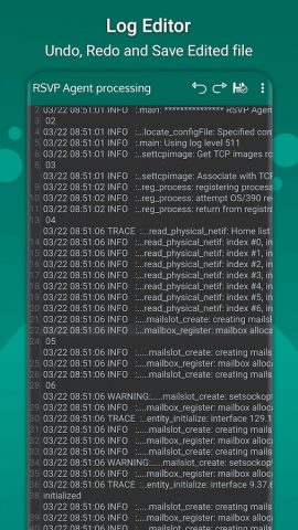 Log Viewer для Android — скриншот 3