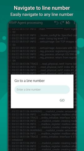 Log Viewer для Android — скриншот 4