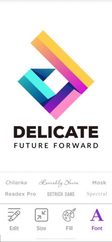 Logo Maker, AI Design Creator для iOS — скриншот 1