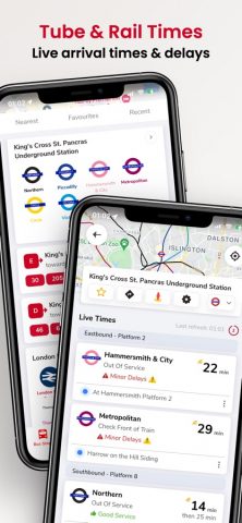 London & UK Live Bus Countdown для iOS — скриншот 3
