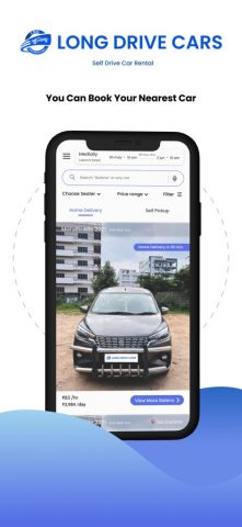 Long Drive Cars — Car Rental для iOS — скриншот 1