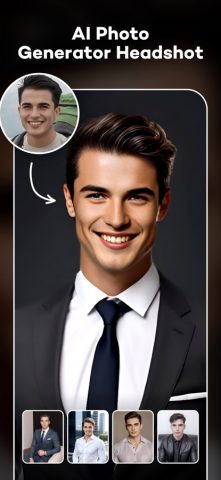 LookLab: AI Headshot Face Swap для iOS — скриншот 1