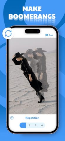 Loop Videos & GIF Maker для iOS — скриншот 2