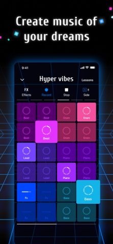 Loop pad: создать музыку, биты для iOS — скриншот 2