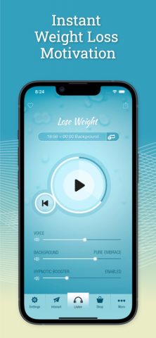 Lose Weight Hypnosis для iOS — скриншот 1