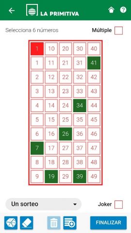 LoteríasPRO для Android — скриншот 3