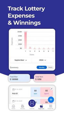 Lottery Ticket Scanner для Android — скриншот 3