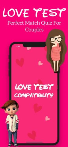 Love Test Compatibility Quiz для iOS — скриншот 1